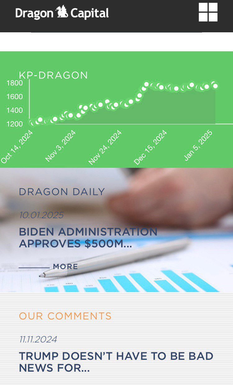 dragon capital portfolio