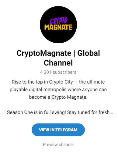 PlayCryptoMagnateBot PlayCryptoMagnateBot