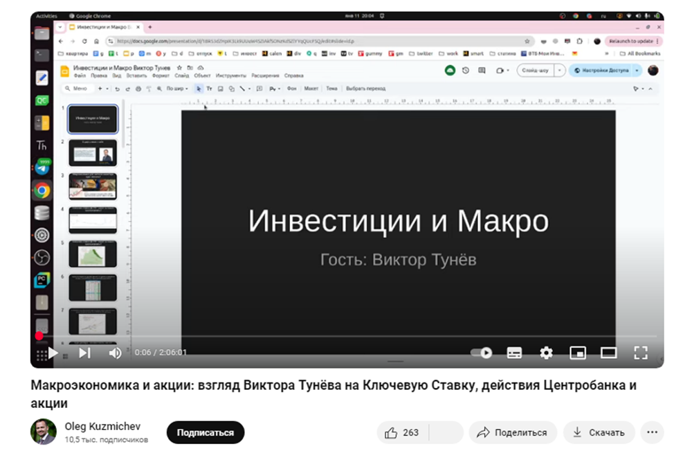 виктор тунев финансовый аналитик